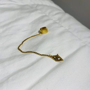 Cuff Earring with Chain